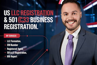do USA llc registration company formation and obtain a legitimate ein number