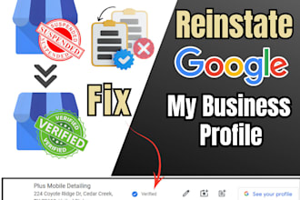 restore your suspended google maps listing gmb reinstatement optimization
