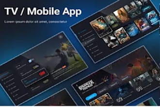 rebrand any iptv app like tivimate, agora live, streaming app, website streaming
