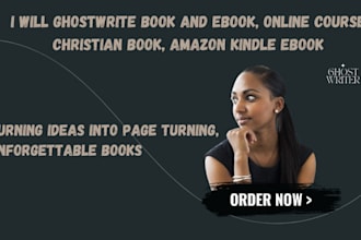 ghostwrite book and ebook online course christian book amazon kindle ebook