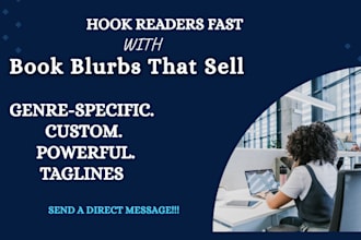 write an eye catching book blurb that captivate your readers