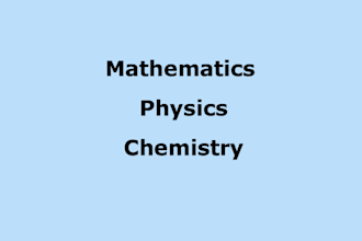 be your mathematics, chemistry, physics and math tutor