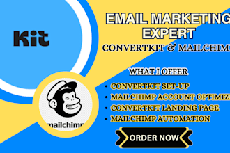 do convertkit email campaign automation landing page mailchimp email template