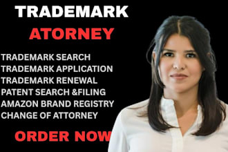 us trademark attorney, trademark registration, amazon trademark, search on uspto
