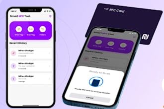 build beacon technology app, vpn tracking app, gps navigation app, eld app, nfc