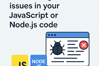 debug and fix issues in your javascript or typescript code