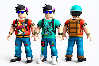 create professional and trendy roblox ugc items with realistic textures