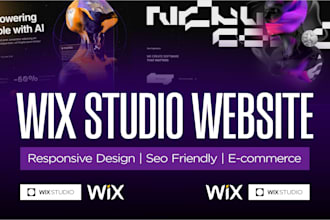 wix studio website, wix website redesign, wix website design