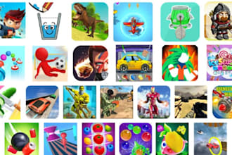 develop trending hyper casual or arcade games in buildbox, puzzle game for you