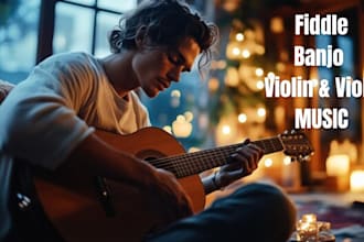 be your studio session guitarist mandolin acoustic guitar player banjo solo