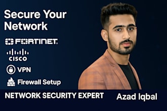 work as a network engineer and configure fortinet firewalls