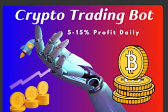 build daily crypto arbitrage bot, dex pancake swap bot, solana trading bot