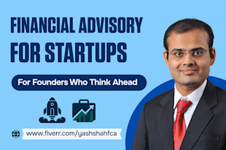 provide strategic financial advisory for startup founders