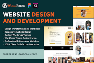 build wordpress website design and wordpress development