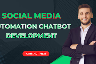 develop automated reddit bot, twitter bot, telegram bot, x bot,instagram API bot