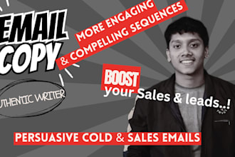 do high converting email copy using proven strategies within 24h