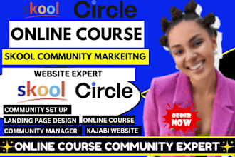 skool community promotion circle community management and mighty network