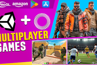 create multiplayer games in unity