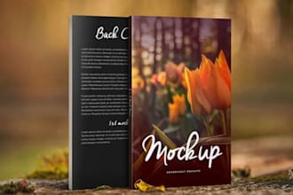 create unique, eye catching book cover for print or kindle