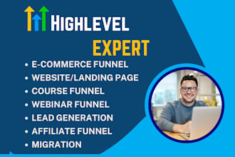 build go high level website sales funnel gohighlevel blog automation ghl expert