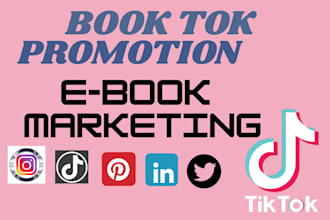 promote your booktok, amazon book tiktok ebook marketing, advertising for kdp
