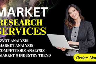do market research, product research, swot analysis, competitor analysis