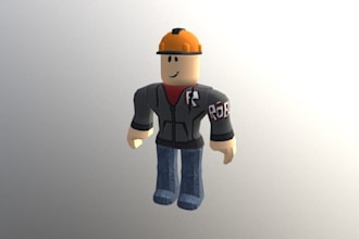 create high quality roblox outfits, ugc model, hat, roblox accessories, rigging