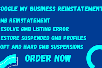 do gmb reinstate, google my business listing reinstatement, gmb suspension