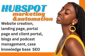 setup hubspot website hubspot portal hubspot landing page hubspot blog and seo