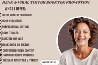 viral booktok video amazon kdp ads book promotion, book trailer, ebook promotion