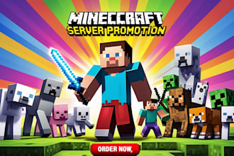 do minecraft server promotion, server advertisement to get active players