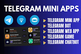 do ui ux design for your mobile app telegram mini app telegram mini game