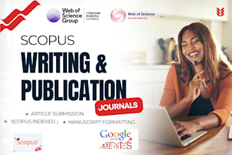 write your research articles in scopus, ssci, google scholar indexed journals