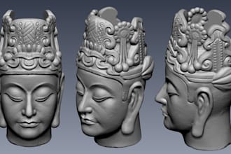sculp 3d printing design cad 3d modeling product with stl files for prototyping