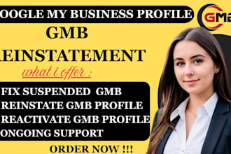 reinstate your suspended google business profile, fix suspended gmb listing