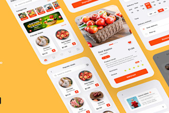 develop single food delivery app grocery resultant app driver app like ubereats