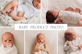 do baby lifestyle product photography