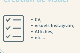 design a modern and professional canva visual or resume