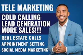 do cold calling appointment setting and telemarketing for b2b or b2c