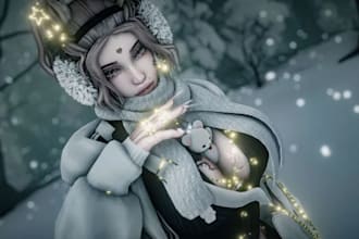 create a custom vrchat avatar, vr character, vrc avatar, vr avatar, vtuber model