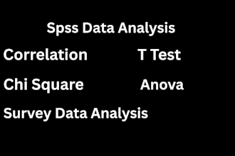 do t test, correlation, chi square, anova, manova, survey, statistical analysis