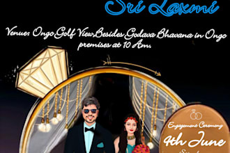 create modern animated invitation videos, photos for any event