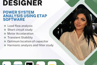 do power system analysis using etap software
