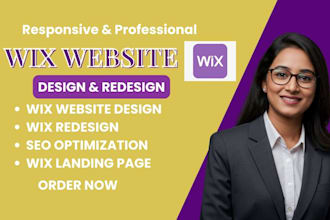 redesign optimize clone or revamp your wix website online store or business site