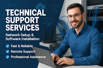 expert remote support networking and software installation