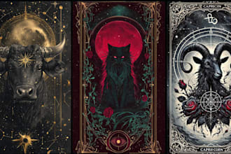 draw tarot card oracle card game cards specialized card custom tarot card