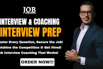 conduct mock interviews provide feedback coaching interview resume prep career