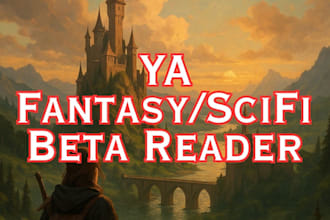 alpha or beta read your ya fantasy or scifi manuscript