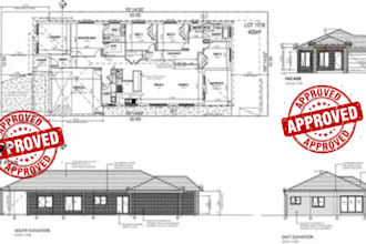 make site plan, plot plan of your property for city permit very fast