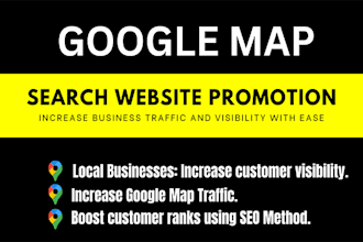 boost website promotion with google maps search  website traffic